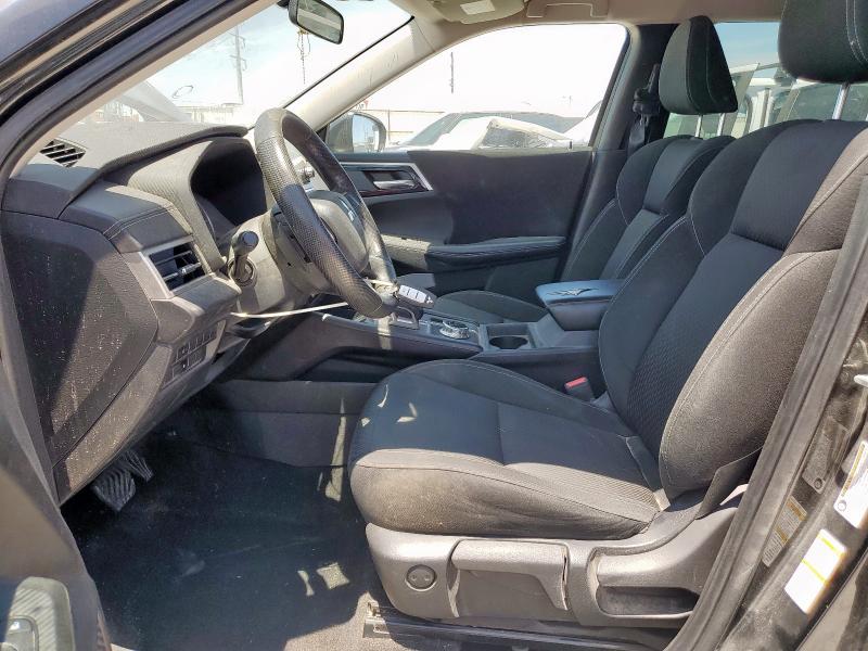 JA4J3TA88NZ064642 - 2022 MITSUBISHI OUTLANDER ES BLACK photo 7