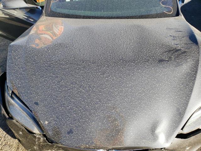 5YJSA1E25HF229390 - 2017 TESLA MODEL S Մոխրագույն լուսանկար 7