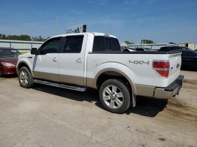 1FTFW1EV5AKA77102 - 2010 FORD F150 SUPERCREW WHITE photo 2