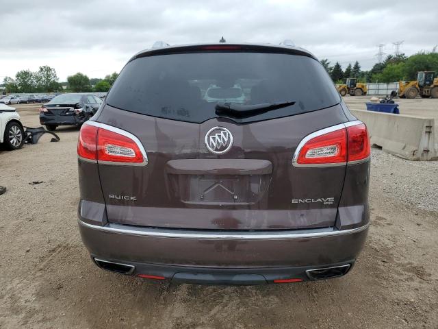 5GAKVBKD7FJ184704 - 2015 BUICK ENCLAVE MAROON photo 6