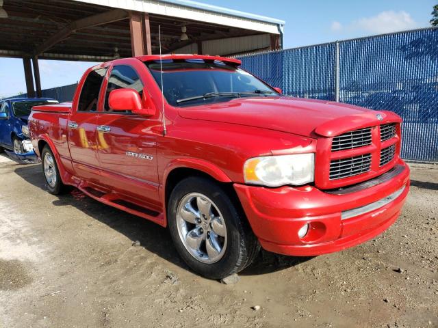 1D7HA18D55S239588 - 2005 DODGE RAM ST RED photo 4