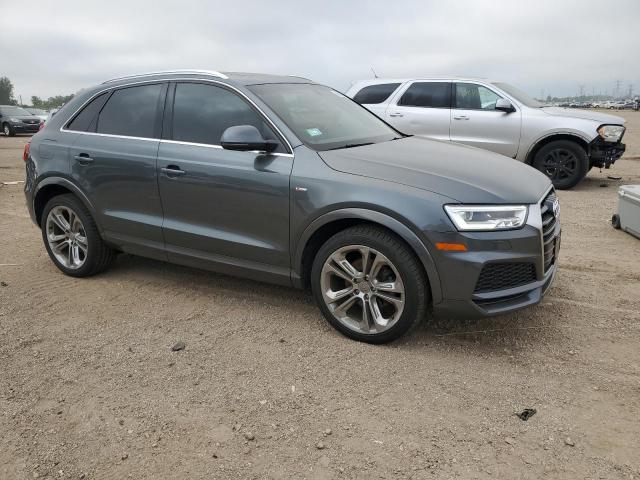 WA1JCCFS2JR031490 - 2018 AUDI Q3 PREMIUM PLUS Gris photo 4