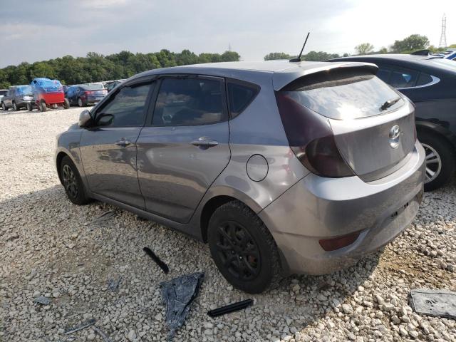 KMHCT5AE0EU185674 - 2014 HYUNDAI ACCENT GLS GRAY photo 2