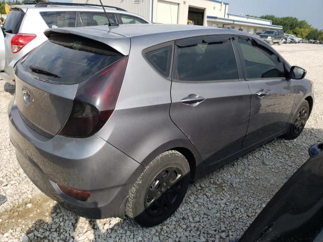 KMHCT5AE0EU185674 - 2014 HYUNDAI ACCENT GLS GRAY photo 3