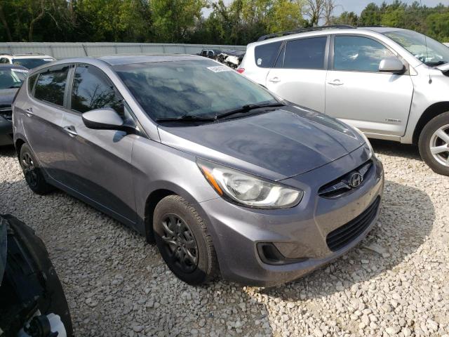 KMHCT5AE0EU185674 - 2014 HYUNDAI ACCENT GLS GRAY photo 4