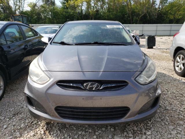 KMHCT5AE0EU185674 - 2014 HYUNDAI ACCENT GLS GRAY photo 5