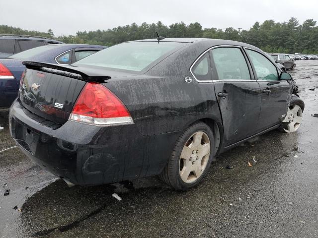 2G1WD58C589257770 - 2008 CHEVROLET IMPALA SUPER SPORT BLACK photo 3