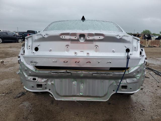 5NPEG4JA4MH075759 - 2021 HYUNDAI SONATA SE SILVER photo 6