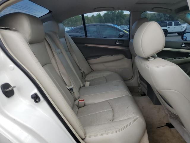 JN1CV6AP2DM300556 - 2013 INFINITI G37 BASE WHITE photo 10