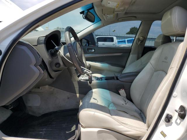 JN1CV6AP2DM300556 - 2013 INFINITI G37 BASE WHITE photo 7