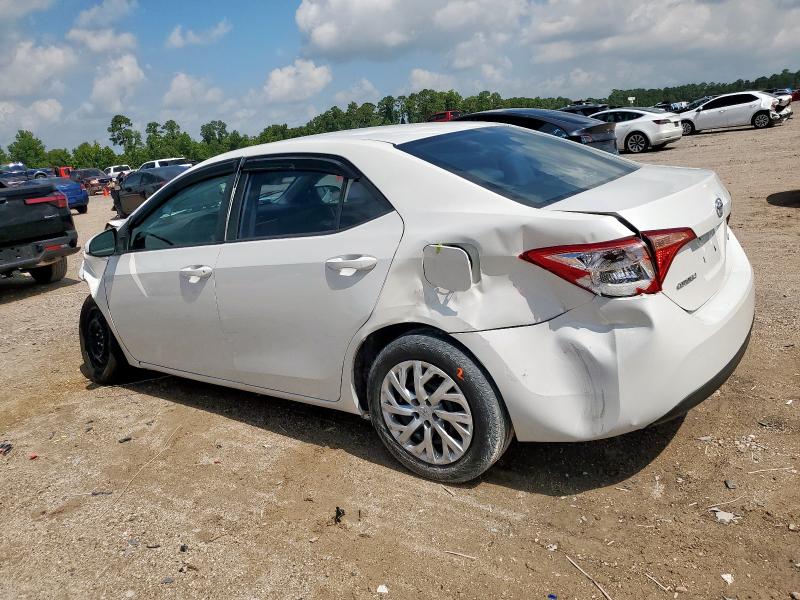 5YFBURHE8KP907766 - 2019 TOYOTA COROLLA L WHITE photo 2