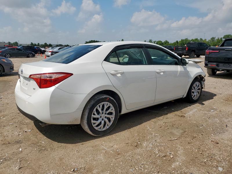 5YFBURHE8KP907766 - 2019 TOYOTA COROLLA L WHITE photo 3