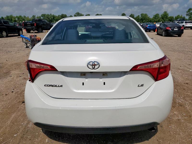 5YFBURHE8KP907766 - 2019 TOYOTA COROLLA L WHITE photo 6