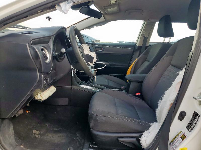 5YFBURHE8KP907766 - 2019 TOYOTA COROLLA L WHITE photo 7