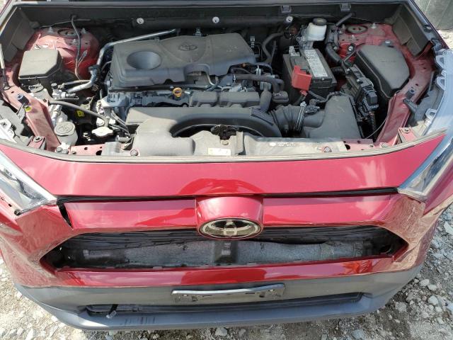 2T3H1RFV7LW097821 - 2020 TOYOTA RAV4 LE BURGUNDY photo 12