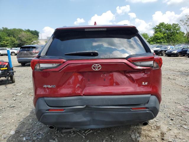 2T3H1RFV7LW097821 - 2020 TOYOTA RAV4 LE BURGUNDY photo 6