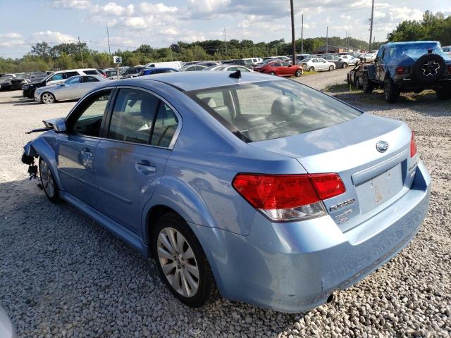 4S3BMBK60C3002750 - 2012 SUBARU LEGACY 2.5I LIMITED BLUE photo 2