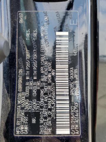 JTEBU5JR5H5465519 - 2017 TOYOTA 4RUNNER SR5/SR5 PREMIUM 黑色 照片 13