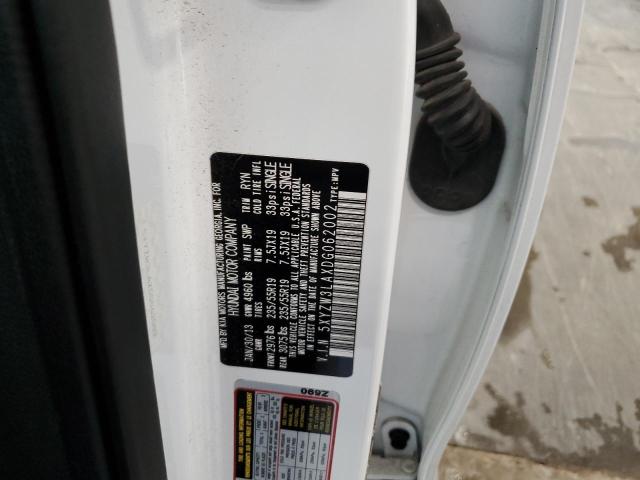 5XYZW3LAXDG062002 - 2013 HYUNDAI SANTA FE S Սպիտակ լուսանկար 13