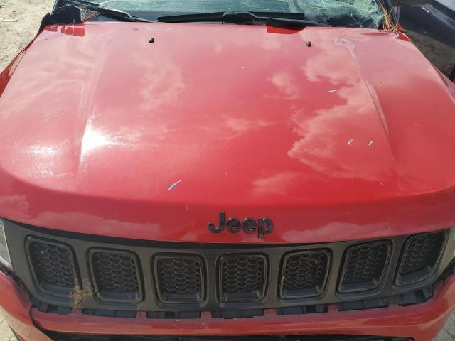 3C4NJDBB4MT586834 - 2021 JEEP COMPASS LATITUDE RED photo 12