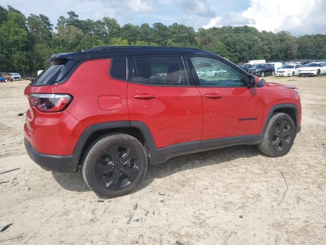 3C4NJDBB4MT586834 - 2021 JEEP COMPASS LATITUDE RED photo 3