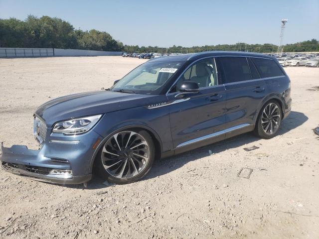 5LM5J7XCXLGL01343 - 2020 LINCOLN AVIATOR RESERVE BLUE photo 1