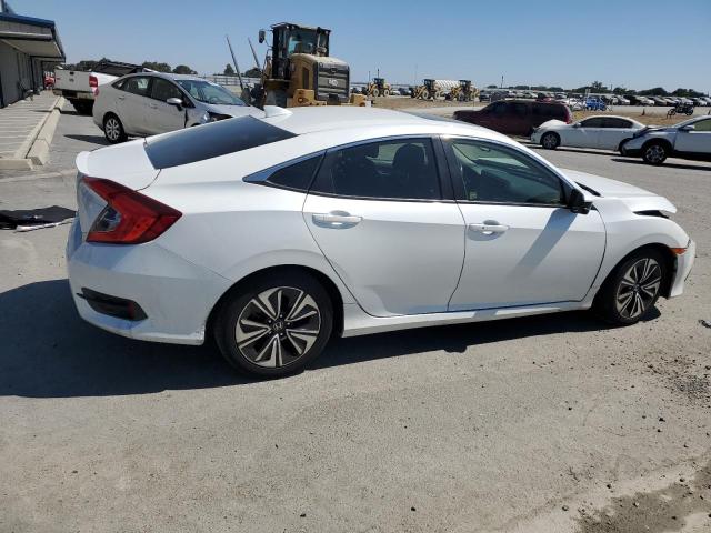 JHMFC1F78JX016174 - 2018 HONDA CIVIC EXL أبيض صورة 3