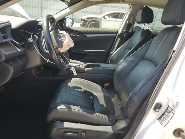 JHMFC1F78JX016174 - 2018 HONDA CIVIC EXL أبيض صورة 7