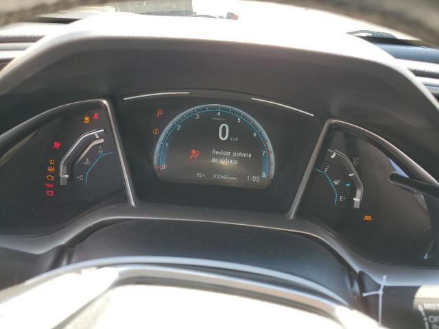 JHMFC1F78JX016174 - 2018 HONDA CIVIC EXL أبيض صورة 9