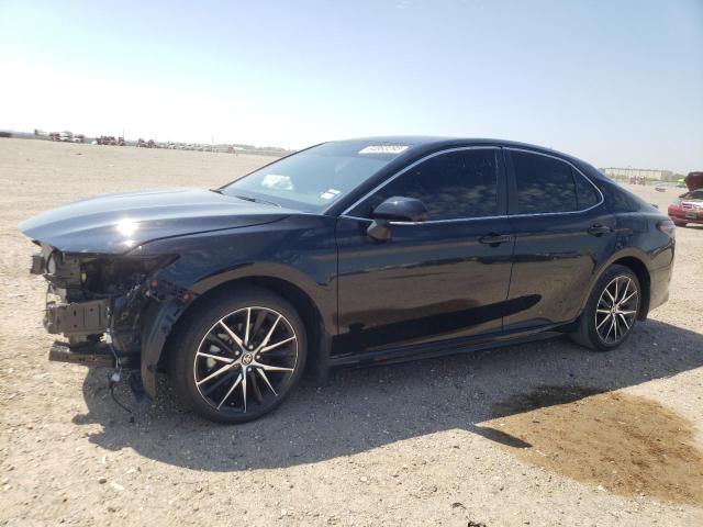 4T1G11AK1PU751821 - 2023 TOYOTA CAMRY SE NIGHT SHADE BLACK photo 1