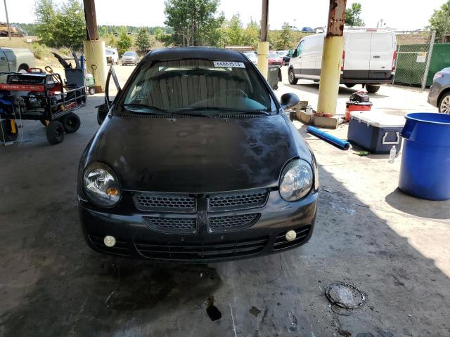 1B3ES56C43D144048 - 2003 DODGE NEON 4D SXT BLACK photo 5