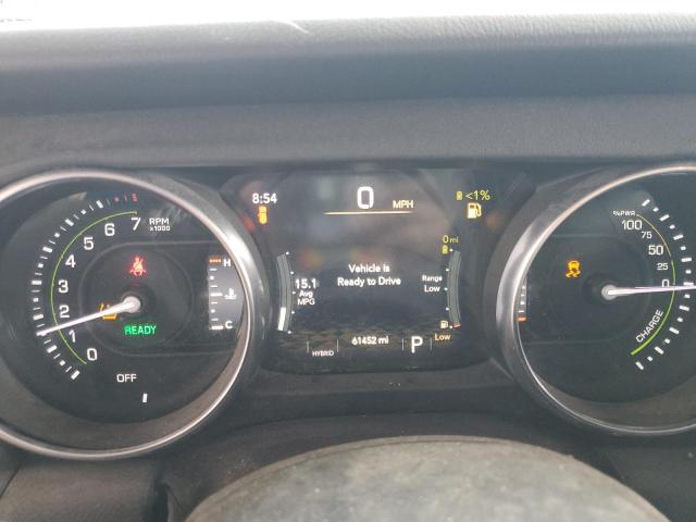 1C4JJXP62NW266791 - 2022 JEEP WRANGLER U SAHARA 4XE WHITE photo 9