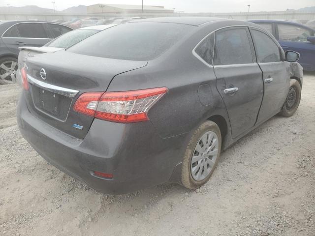 3N1AB7AP8DL691955 - 2013 NISSAN SENTRA S GRAY photo 3