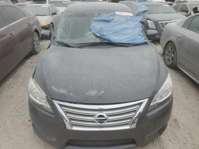 3N1AB7AP8DL691955 - 2013 NISSAN SENTRA S GRAY photo 5