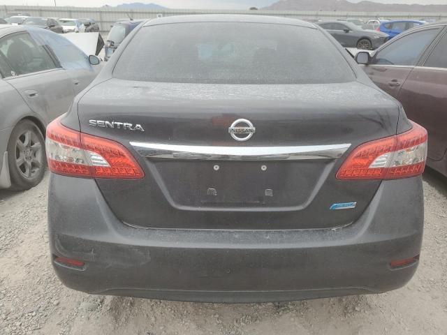 3N1AB7AP8DL691955 - 2013 NISSAN SENTRA S GRAY photo 6