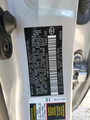 4T1BK1EB9DU050442 - 2013 TOYOTA AVALON BASE 银色 照片 14