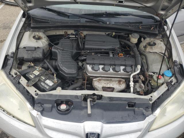 1HGES16364L024266 - 2004 HONDA CIVIC DX VP Gümüş foto 11
