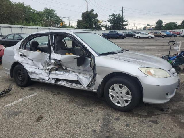 1HGES16364L024266 - 2004 HONDA CIVIC DX VP Gümüş foto 4