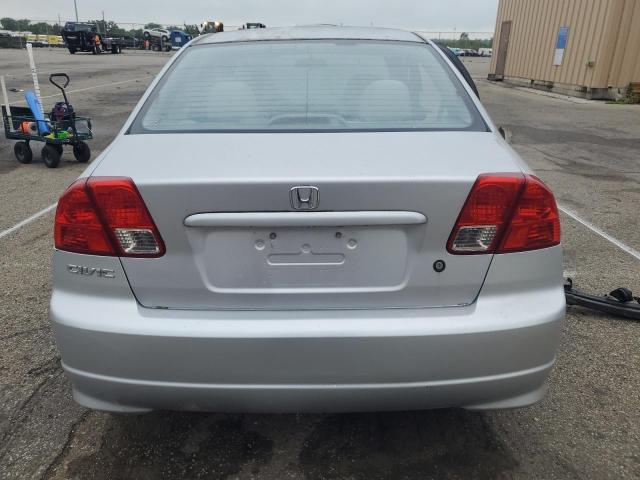 1HGES16364L024266 - 2004 HONDA CIVIC DX VP Gümüş foto 6