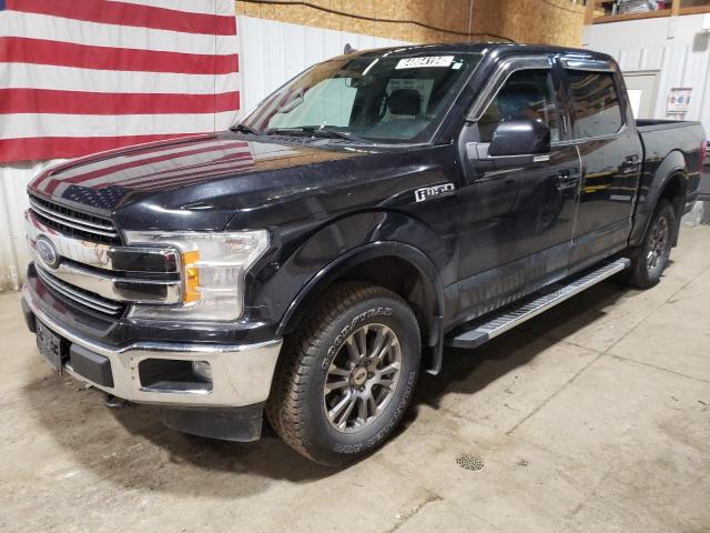 1FTEW1E41KFA98686 - 2019 FORD F150 SUPERCREW BLACK photo 1