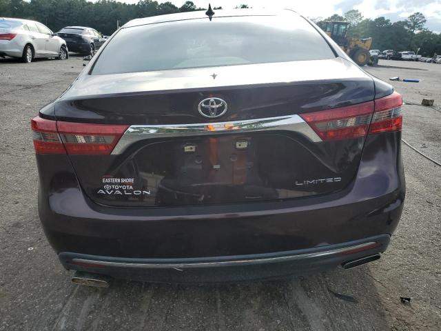 4T1BK1EBXHU258254 - 2017 TOYOTA AVALON XLE Марун фото 6