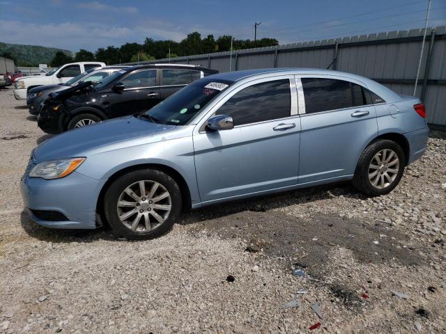 1C3CCBBG9CN308306 - 2012 CHRYSLER 200 TOURING BLUE photo 1