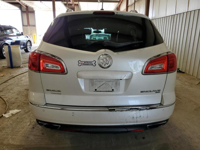 5GAKVBKD0EJ327474 - 2014 BUICK ENCLAVE WHITE photo 6