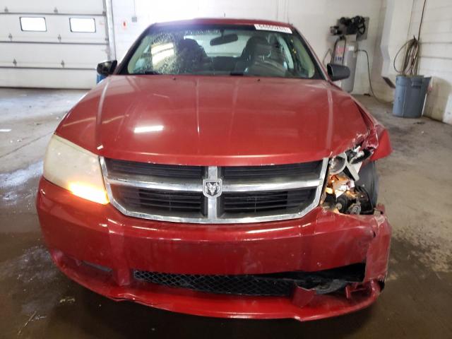 1B3LC56B29N515996 - 2009 DODGE AVENGER SXT RED photo 5