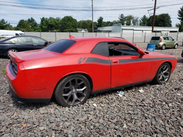 2C3CDZBT6FH788630 - 2015 DODGE CHALLENGER SXT PLUS RED photo 3