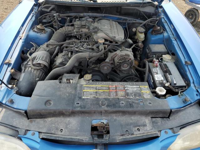 1FALP4040RF126894 - 1994 FORD MUSTANG BLUE photo 11