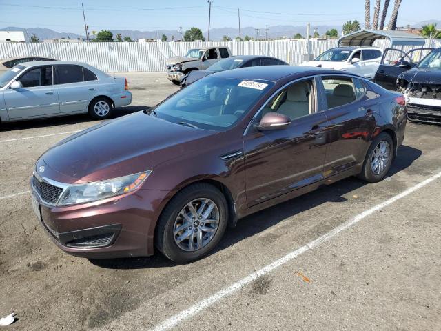 KNAGM4A78B5117415 - 2011 KIA OPTIMA LX MAROON photo 1