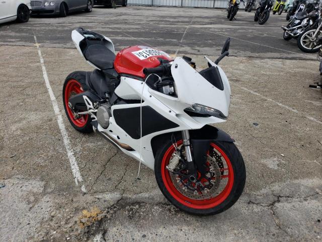 ZDM14B1W4GB003008 - 2016 DUCATI SUPERBIKE 959 PANIGALE WHITE photo 9