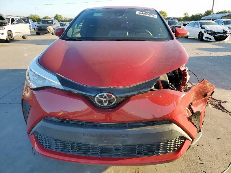 JTNKHMBX0L1090974 - 2020 TOYOTA C-HR XLE RED photo 5