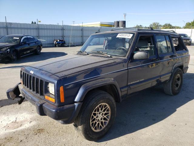 1J4FT78S6VL594948 - 1997 JEEP CHEROKEE COUNTRY BLUE photo 1